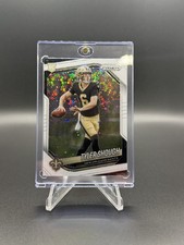 2025 Panini Prizm Football Tyler Shough #327 White Disco Prizm (RC) Print Mark