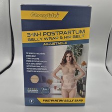3 in 1 Postpartum Belly Band Postpartum Belly Support Recovery Wrap Xl,Beige 