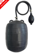 DILIGUALA Inflatable Pipe Plug Balloon for Sealing and Testing 6 inch, Black