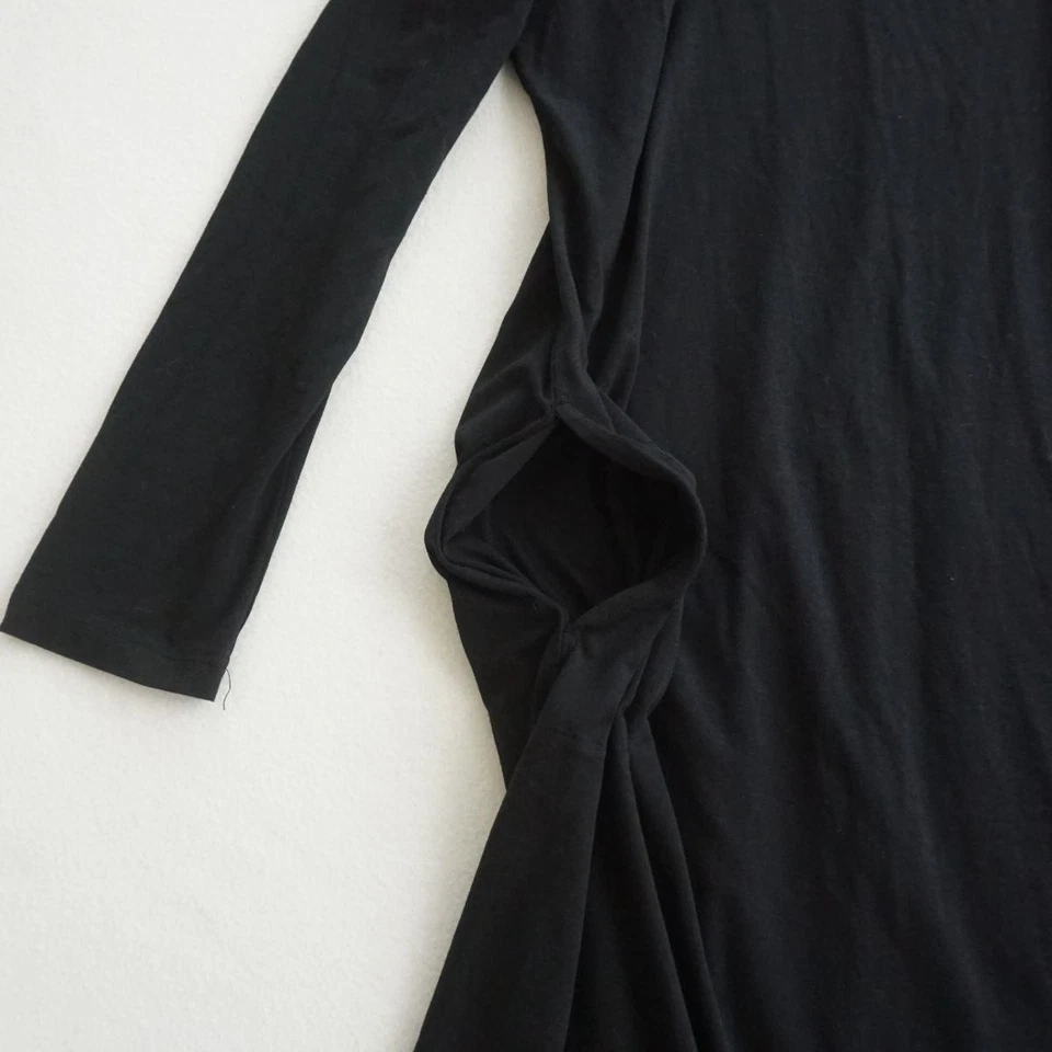 Maxi Vestido Bryn Walker Orgánico Bambú Mezcla Algodón Manga Larga Bolsillos XL Foto 3 de 4