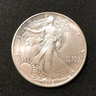 1 Troy Oz Silver Walking Liberty Silver Round 1992