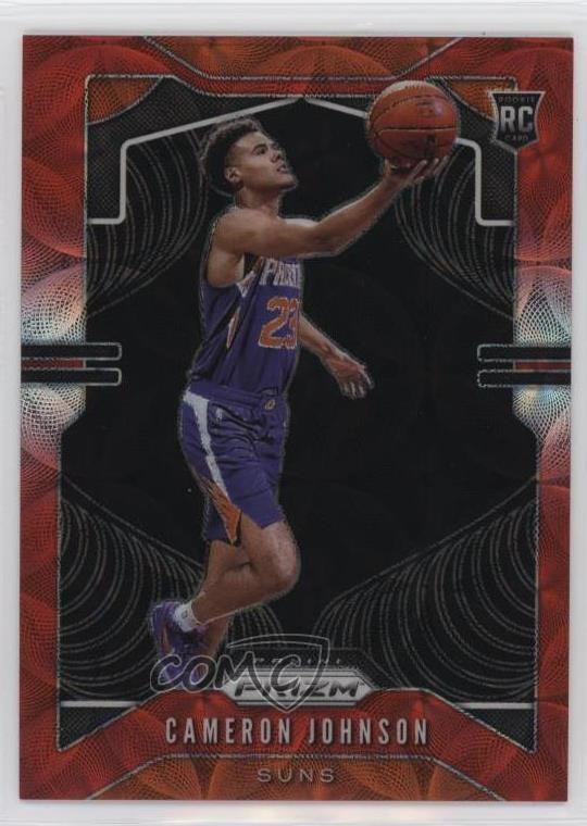 2019-20 Panini Prizm Rookie Choice Red Prizm 63/88 Cameron Johnson #257 1f8v