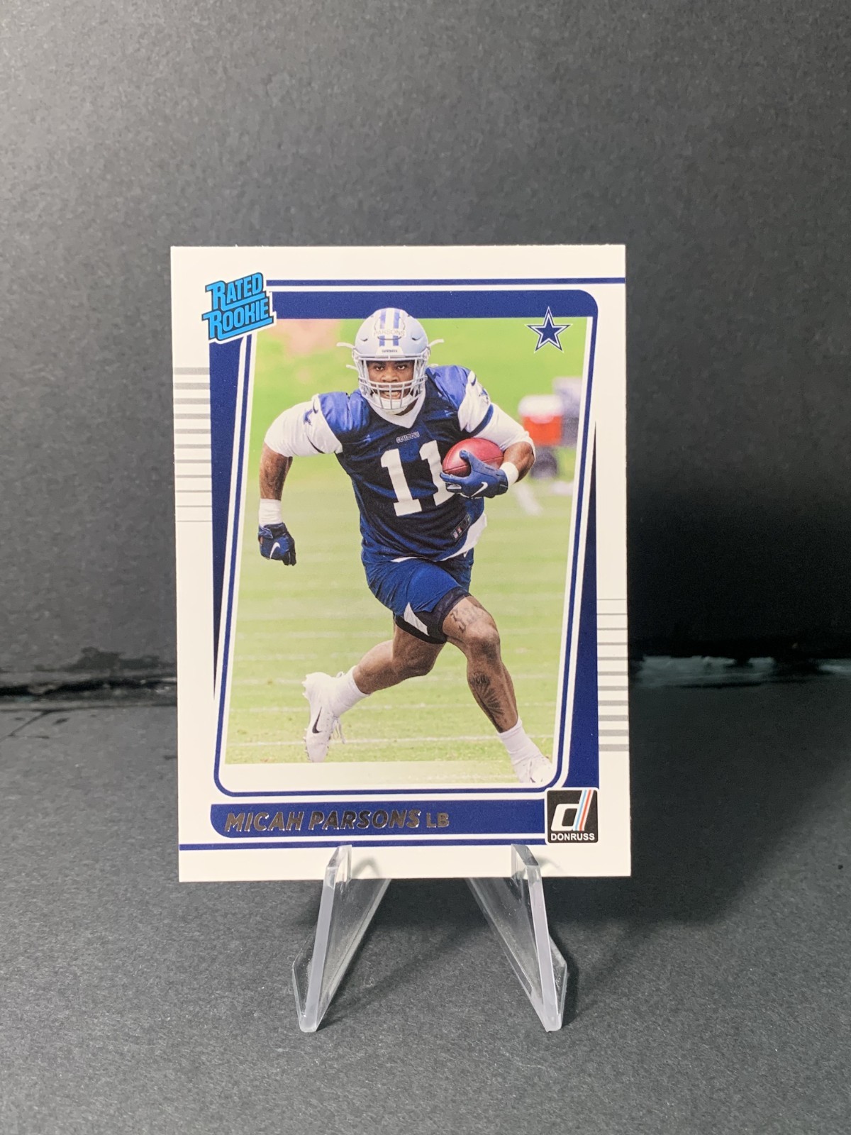 Micah Parsons #331 Football Cards 2021 Panini Donruss trading card — raw and PSA graded price guide