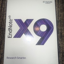 Endnote X9- FULL EDITION - Brand New SEALED