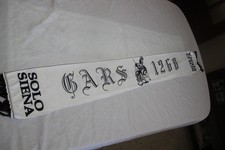 Sciarpa Di Calcio Poliestere Dei Ultras Ant. Gruppo Siena Gars 1260 Solo