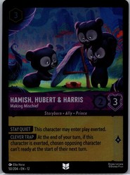 Hamish, Hubert & Harris - Making Mischief (Foil) - Wilds Unknown #50/204