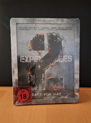 The Expendables 2 - Blu Ray Steelbook - Limited Edition - Neu/OVP