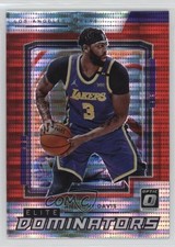 2021 Panini Donruss Optic Elite Dominators Red Pulsar Prizm Anthony Davis 1gw7