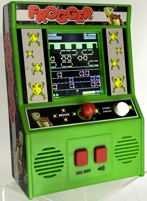 Frogger Handheld Tabletop Game in Color Basic Fun Konami 09550 Tested_