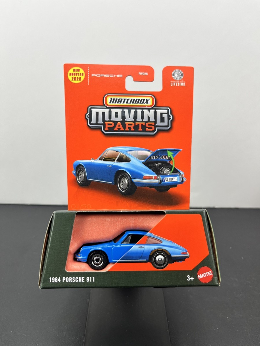 Matchbox 2026 Moving Parts 1964 Porsche 911 Blue #01 | eBay