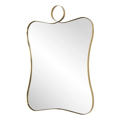 Uttermost 09974 Talia 24" W x 33" H Specialty Framed Bathroom - Brass - Picture 3 of 6