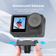Magnetic Quick Release Plate Outdoor Photo Adapter for DJI Action 3/4 Camera