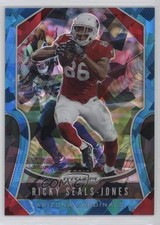 2019 Panini Prizm Blue Ice Prizm 21/99 Ricky Seals-Jones #233 4f5