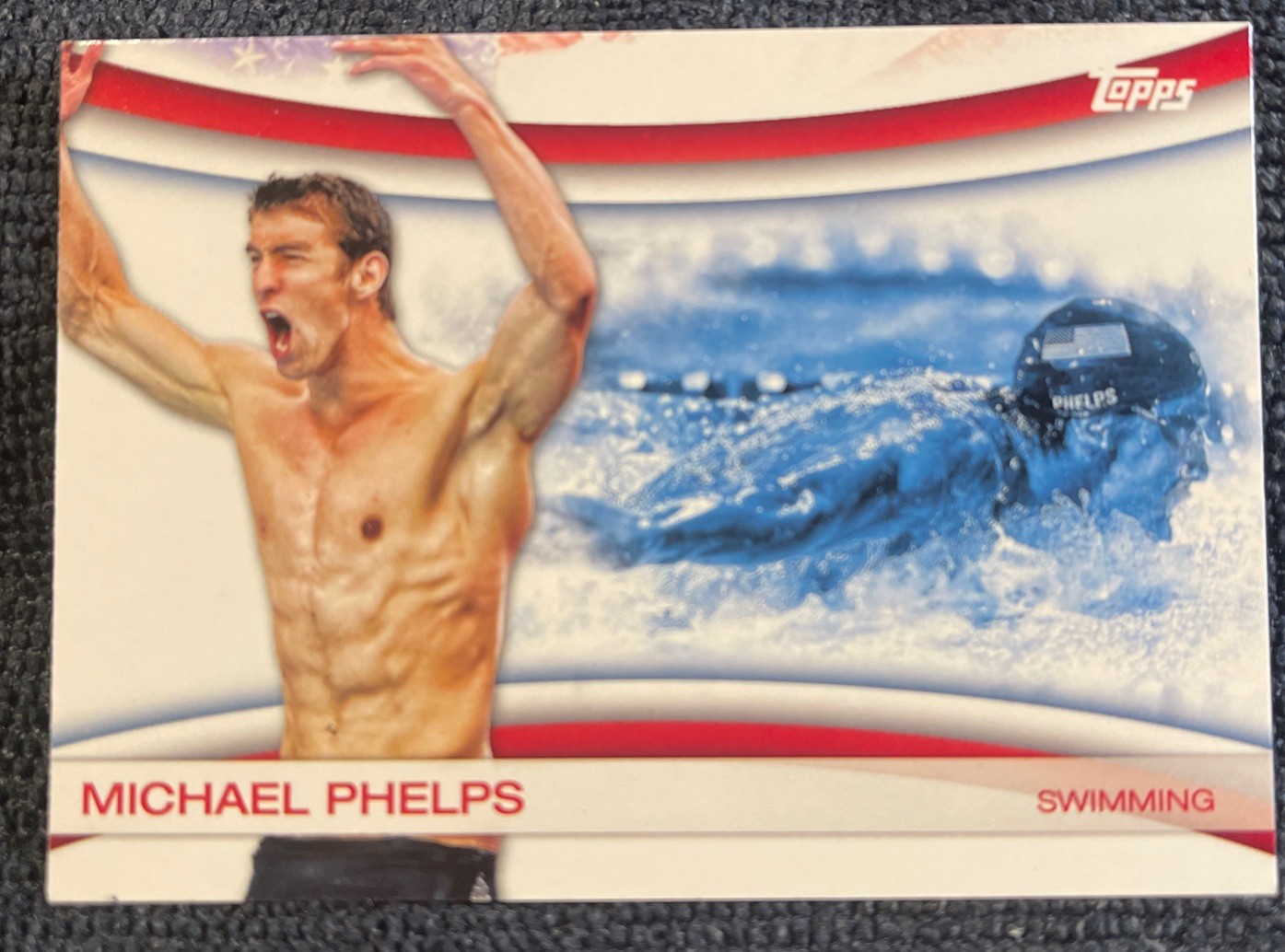 2012 Topps Olympic USA Michael Phelps  #OLY18