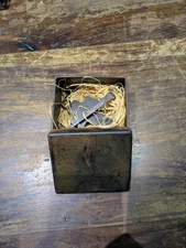 Jan Barboglio Signed Forged-Iron Cross & Nail "Blessing Box"