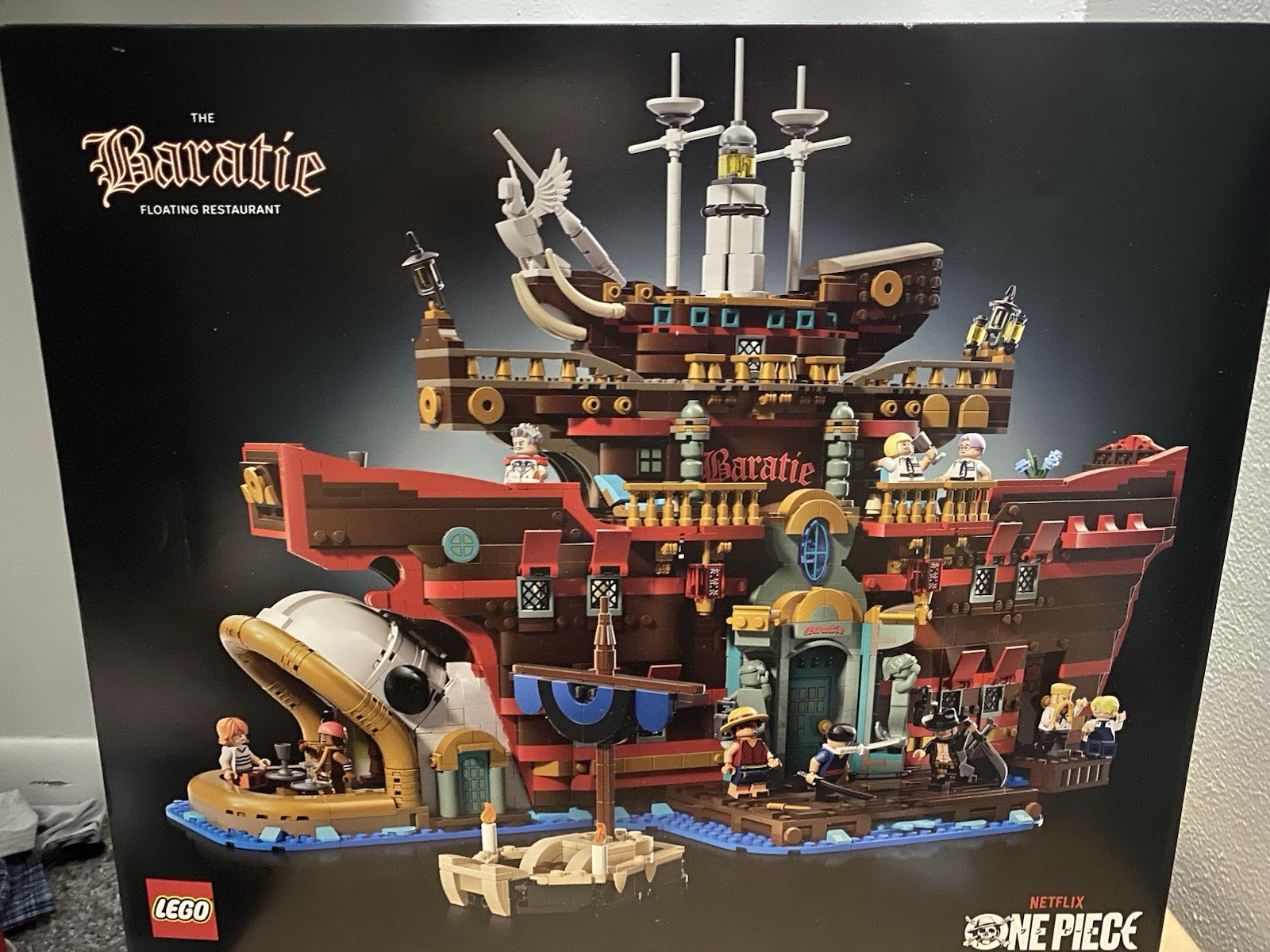 LEGO One Piece The Baratie Floating Restaurant Building Set - 75640 New/Sealed
