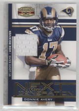 2008 Donruss Gridiron Gear Next Generation Jerseys /250 Donnie Avery #NG-33 l8x