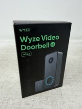 Wyze Video Doorbell v2 Wired 2K HD Color Night Vision Head-to-Toe View WVDWDV2