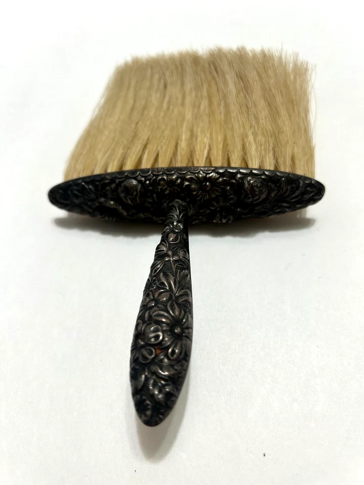 Cepillo para ropa antiguo de plata de ley Foto 3 de 3