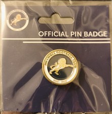 Millwall FC 140 Year Anniversary Pin Badge 1885–2025 Official Gold Plated