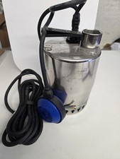 Grundfos KP250 Stainless Steel Submersible Pump 110V 5.0m Cable Box Is Untidy