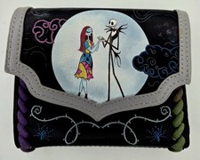 Our Universe Nightmare Before Christmas Wallet Disney Jack Sally Spiral Hill