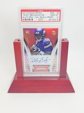 2014 Panini Prizm Teddy Bridgewater Auto.rke.-nfl Shield Prizm PSA 10