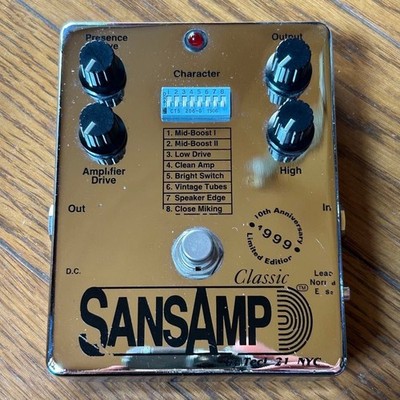 Tech 21 NYC SansAmp Classic 10th Anniversary Model 1999