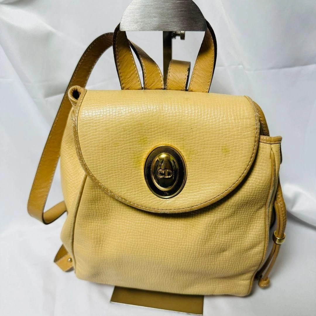 Sac à dos Christian Dior cuir