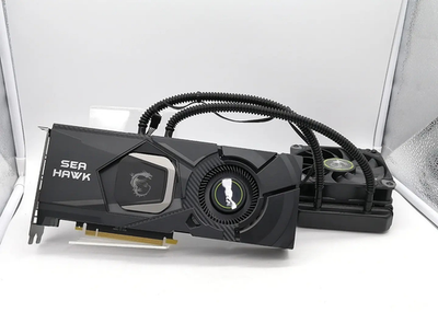 MSI GeForce RTX 2080 Ti Sea Hawk 11GB GDDR6 Water Cooled GPU PCIe