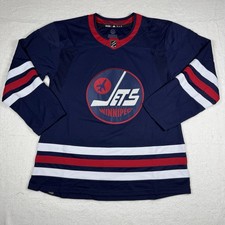 Winnipeg Jets adidas 2021/22 Alternate Primegreen Authentic Strap Jersey Sz 54