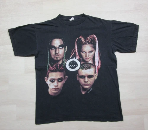 Coal Chamber T-Shirt L Blue Grape Nu-Metal 1990s vintage concert t-shirt, vintage, single stitch, B+ condition