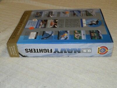 Jeu De Combat Aérien Big Box Jeu PC US Navy Fighters - Version FR Big Box Complète (boîte Carton) - Bon état Stickers Hot Bodies Hb