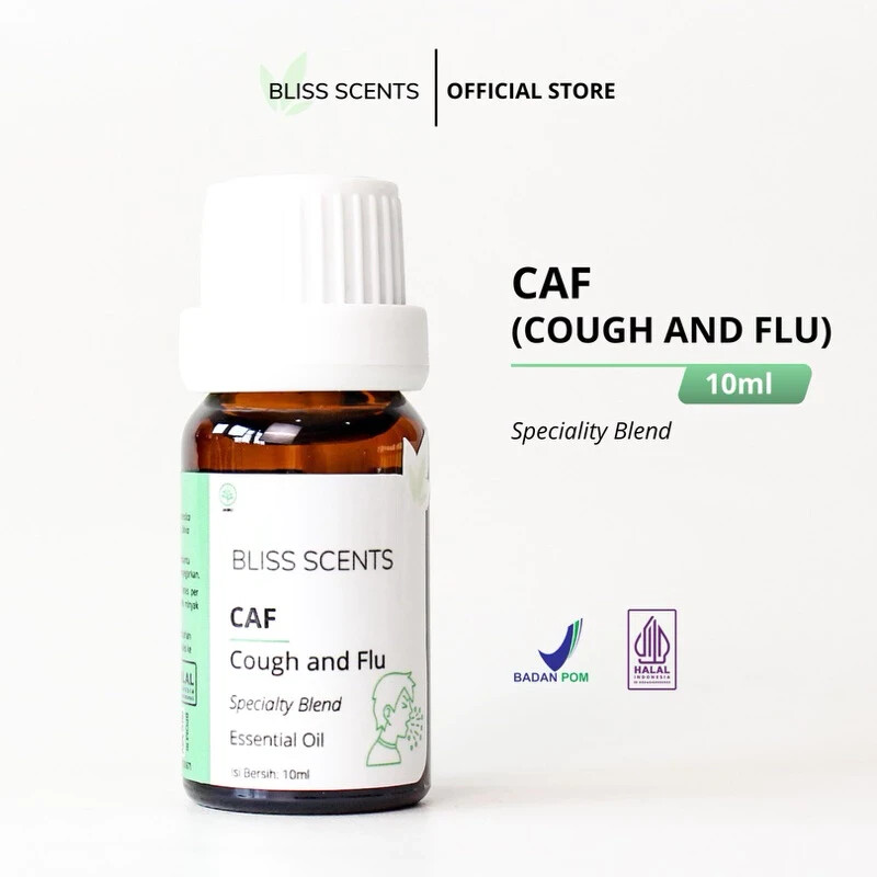 BLISS SCENTS Cough and Flu Essential Oil Aromatherapy Therapeutic