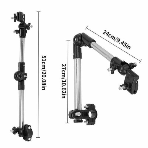Schirmhalter Schirmständer Fahrrad Rollstuhl Sonnenschirm Rollator Kinderwa R5J4 - Bild 13 von 13