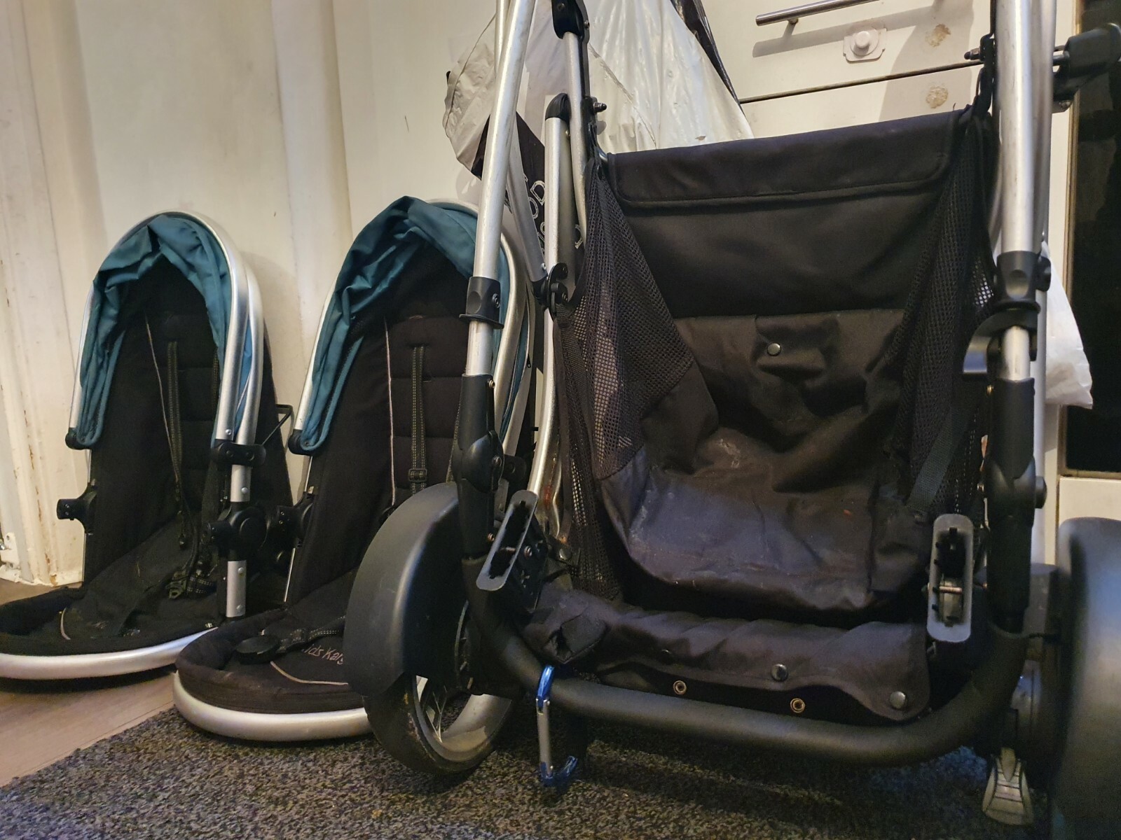 kids kargo double pram