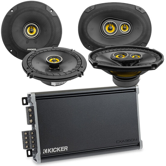 KICKER CSC654 スピーカー Amazon.com: KICKER Pair 46CSC654 CSC65 6.5