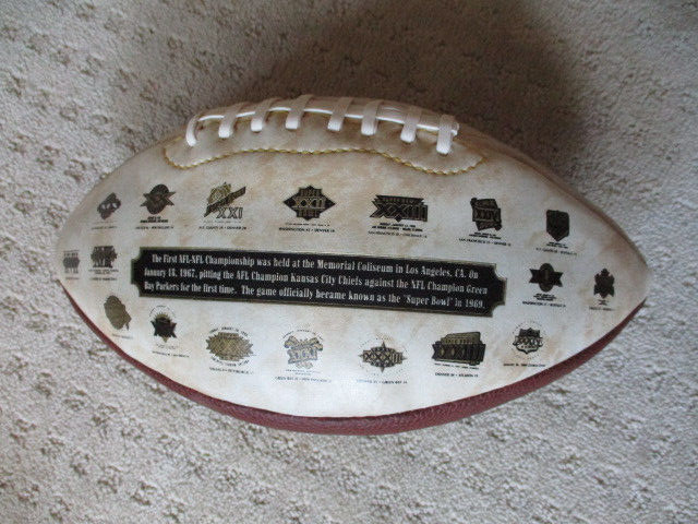 NFL Super Bowl 1967-2000 Logos Limited Edition Commemorative