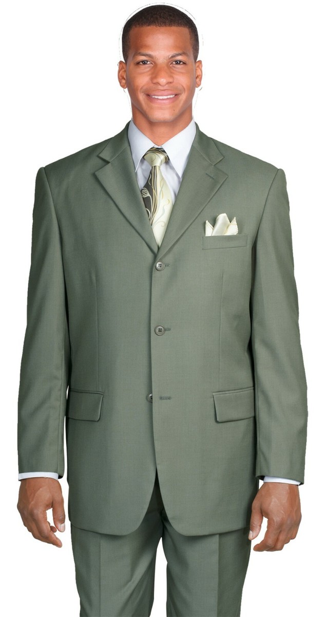 Men's basic suit polyester 3 Button suit Oliver and Brown By