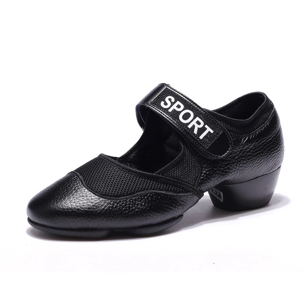 Women Adult Low Heel Soft Bottom Shoe Sticky Strap Breathable