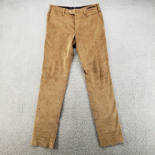 PT01 Button Fly Corduroy Slim Fit Mens 