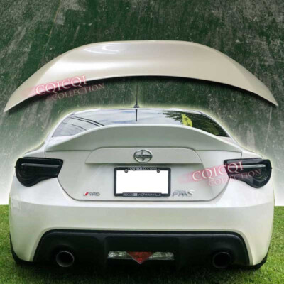 Painted in #37J White ducktail trunk spoiler for 12~20 Toyota GT86