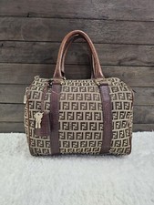 Fendi Zucchino Bauletto Bag