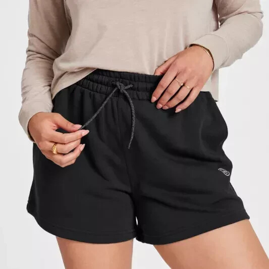 allbirds Women's The R&R Sweat Short Black Size Medium NWT