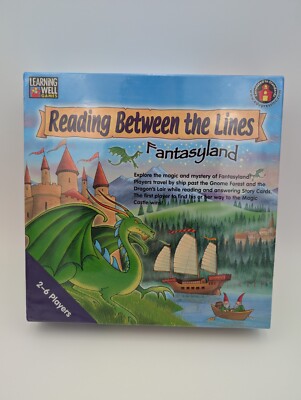 NEW 2010 Reading Between the Lines - Fantasyland - Learning Well Games RL 3.5-5