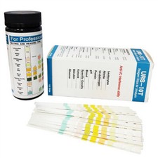 100 Strips URS-10T Urinalysis Reagent Strips 10 Parameters Urine Test Strip 2025
