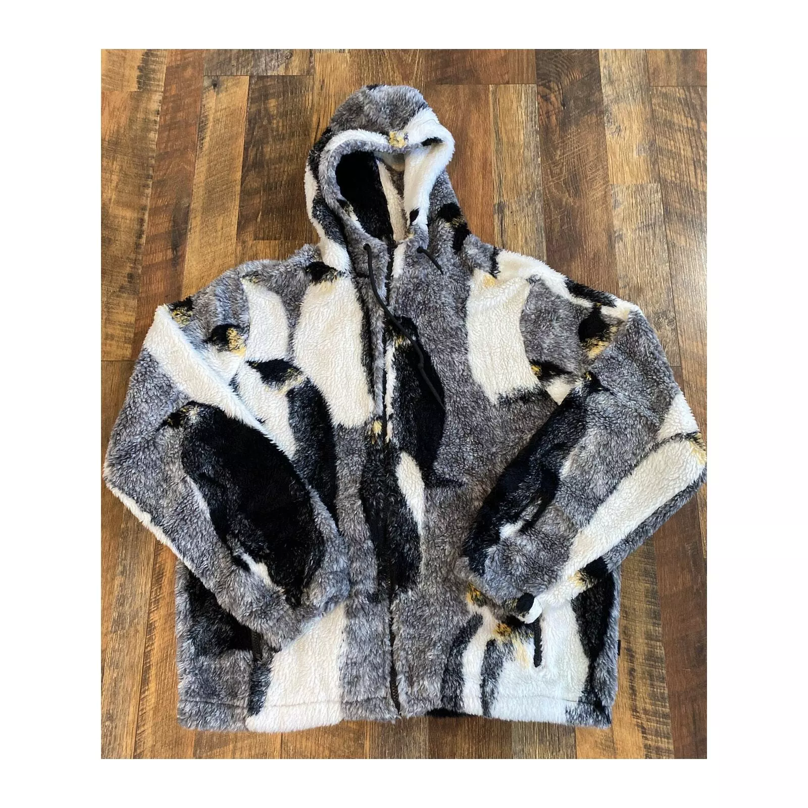 Veste polaire à capuche Supreme Penguins taille XL