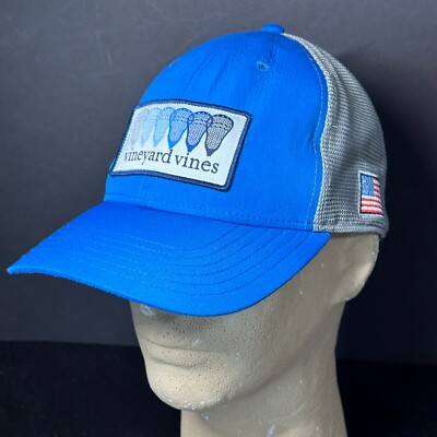 Vineyard Vines Lacrosse Sticks Trucker Hat See Notes