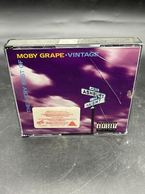 2 Disk Set, Rare CD, Very Best Of Moby Grape  Vintage  1993 Rock Folk Smooth