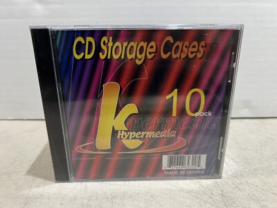 Khypermedia CD , DVD, Blue ray, Game Storage Cases, sealed 10 pk